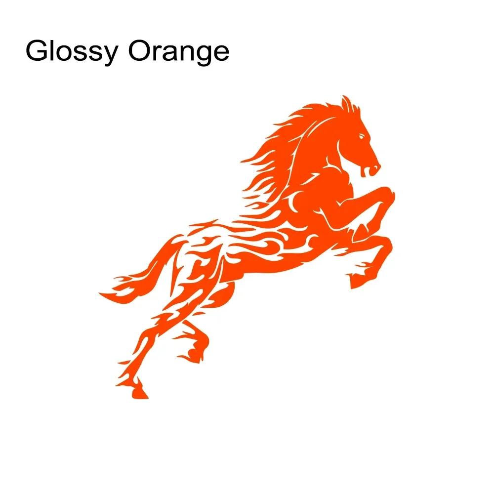 Creative Handsome Horse Decor Decal Car Sticker for Window Bumper Door Side Walls Wraps Decoration Auto Para DIY Accessories