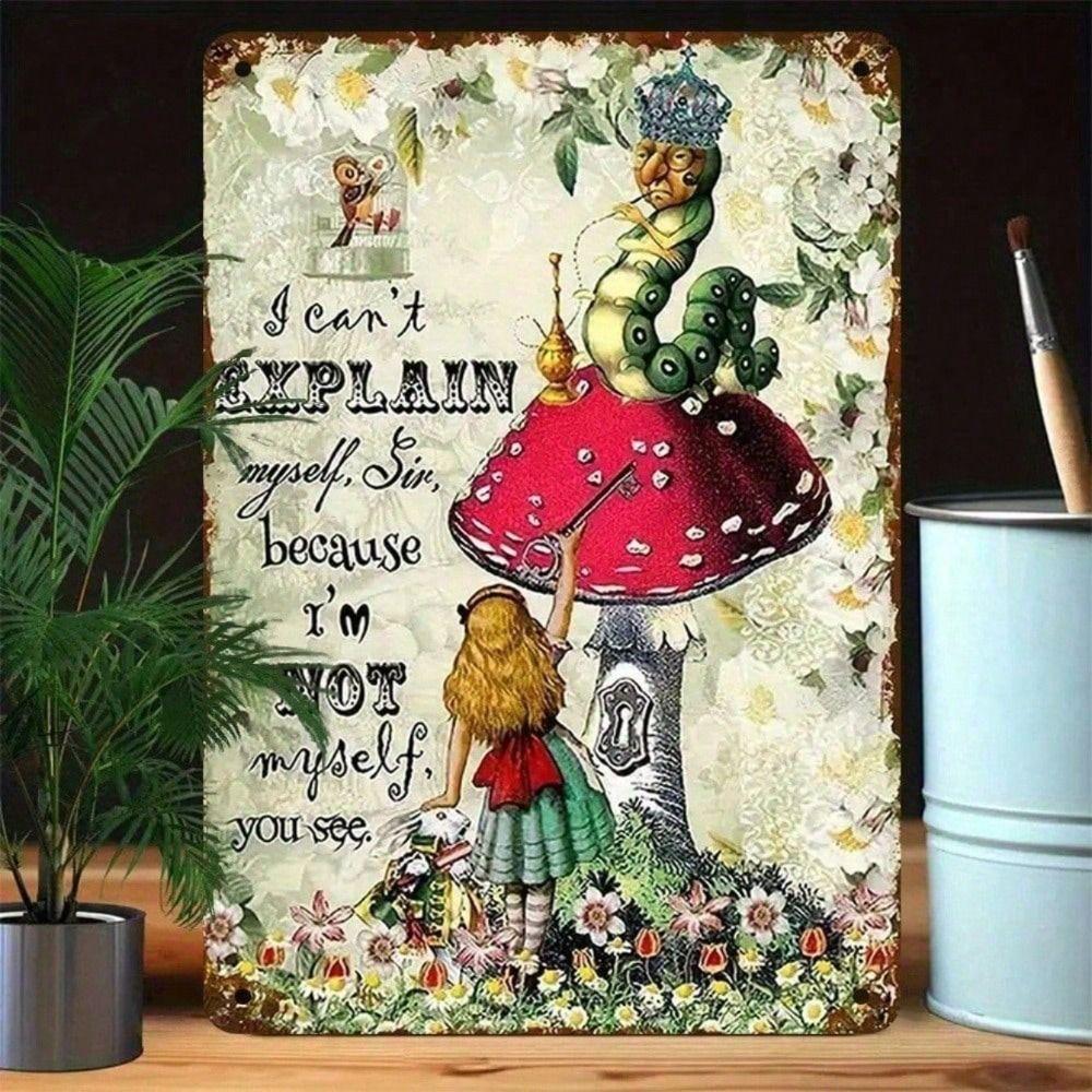 

Metal Poster Wall Art, Retro Tin Sign for Kitchen, Home Decor