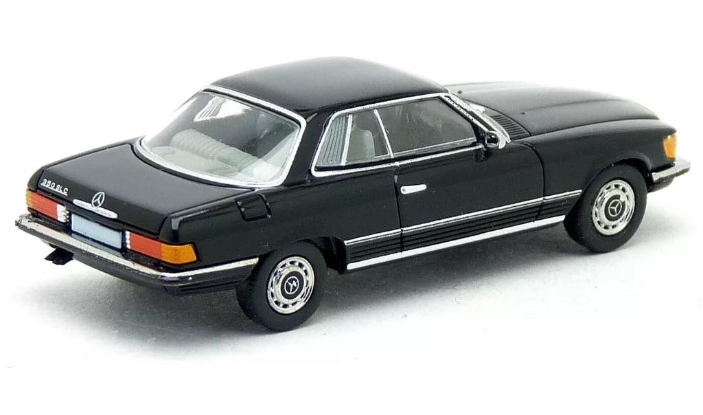 PCX87 SLC 1971 Black Premium Classics Diecast Car HO Scale 1/87 Mercedes-Benz (C107)