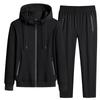 Plus Size Tracksuits Men Sportswear Sets Spring Autumn Clothing Hooded Pants Suit Male 2 Pieces Sweatshirt + Sweatpants 6XL