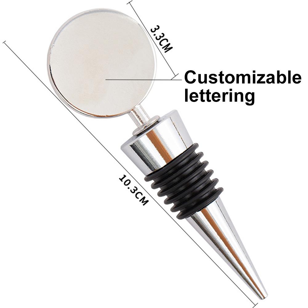 Bottle Stopper Wine Storage Plug Reusable Vacuum Sealed Bottle Champagne Stopper Wine Gifts Bar Tools