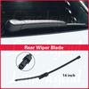 For VW Tiguan MK2 2017 - 2023 Wiper 14" Rear Wiper Blade Windshield Windscreen Clean Tailgate Window Car Rain Brush 2021 2022