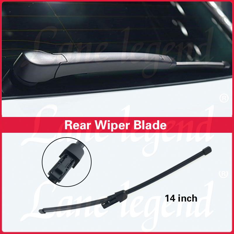 For VW Tiguan MK2 2017 - 2023 Wiper 14" Rear Wiper Blade Windshield Windscreen Clean Tailgate Window Car Rain Brush 2021 2022