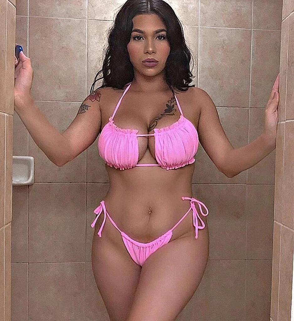 2025 Europejski i Amerykański Bikini z Falbankami i Wycięciami - Seksowny Strój Kąpielowy z Designem Handlu Zagranicznego