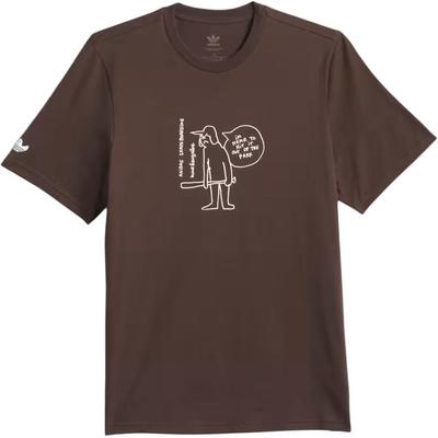 Originals Shmoofoil FW24 Out Of The Park Tee Fashion Comfortable Versatile Soft Short Sleeve T-Shirt Unisex Tops Brown JC7651