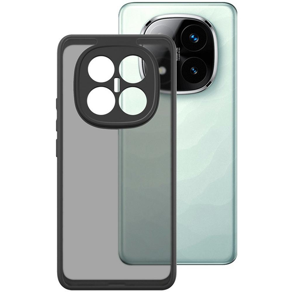 

IMAK UX-9B Series For Xiaomi Redmi Note 14 Pro+ 5G Case Tiny Airbag PC+TPU Matte Phone Cover A