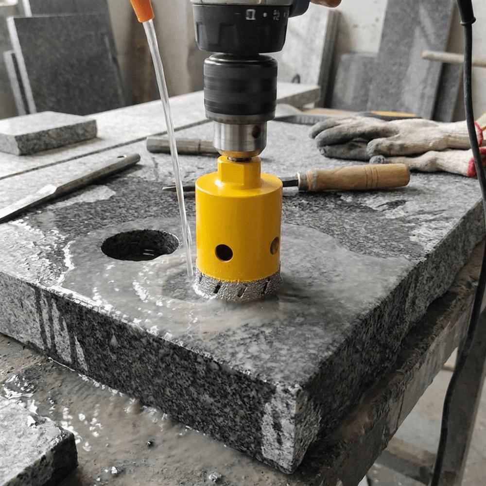 M10 Thread Angle Grinder Sharp Drill Bit Stable Operation Hole Opener Marble