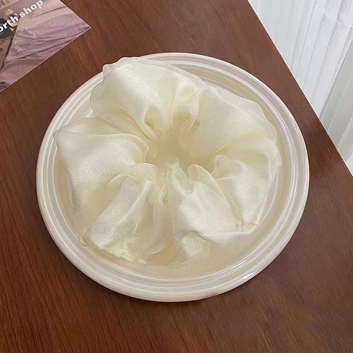 

KYDZSW Женские милые феи сетчатые резинки для волос однотонные эластичные резинки для волос завязки для волос аксессуары для волос для девочек