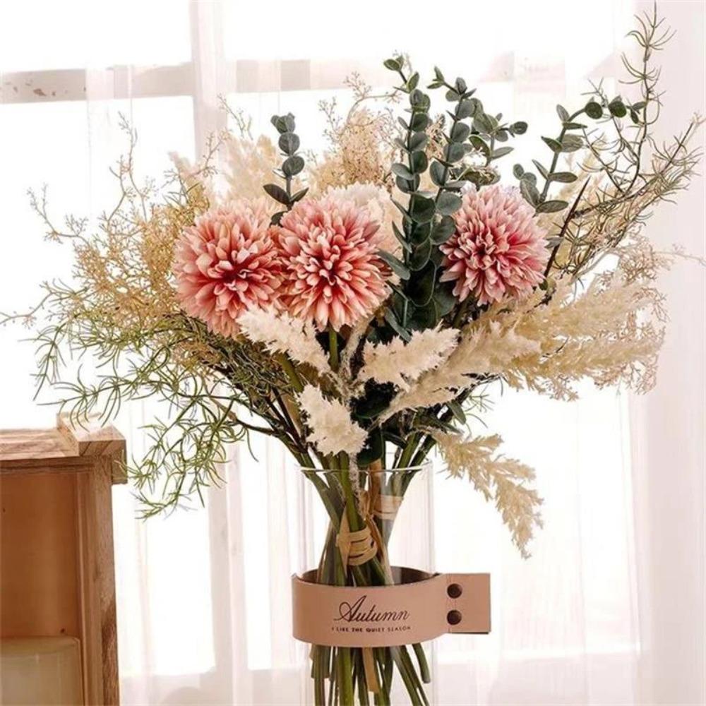 

38cm Pampas Grass Bouquet Centerpieces Artificial Flowers Bouquet Faux Pampas Grass Tables Decor