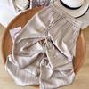 Women's Summer Breathable Wide-Leg High-Waisted Satin Pants with Sun Protection