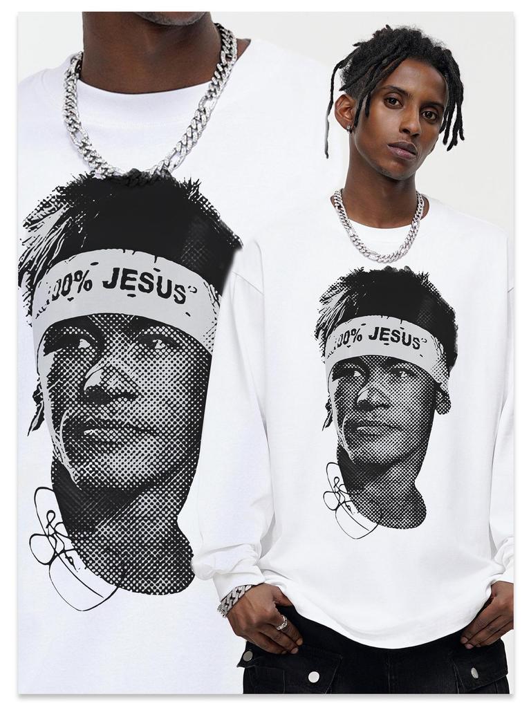 Neymar American Football Gewaschenes Retro T-Shirt - Herren Kurzarm Used Look