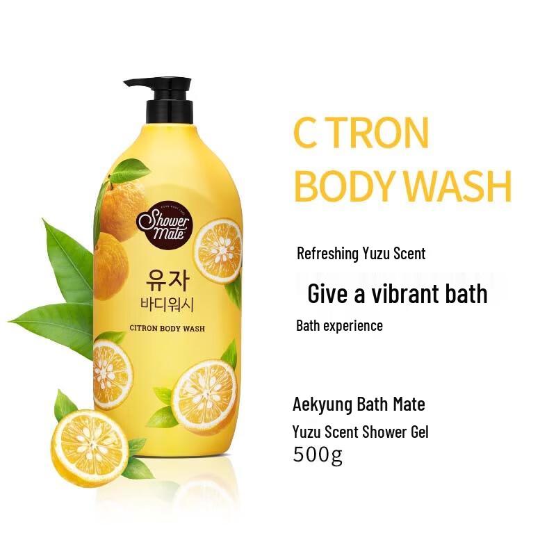 Aekyung Shower Mate Fresh Grapefruit Shower Gel