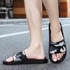 Men's Summer Trend Non-Slip Sports Flip-Flops: Odor-Resistant, Soft Bottom Beach Slippers