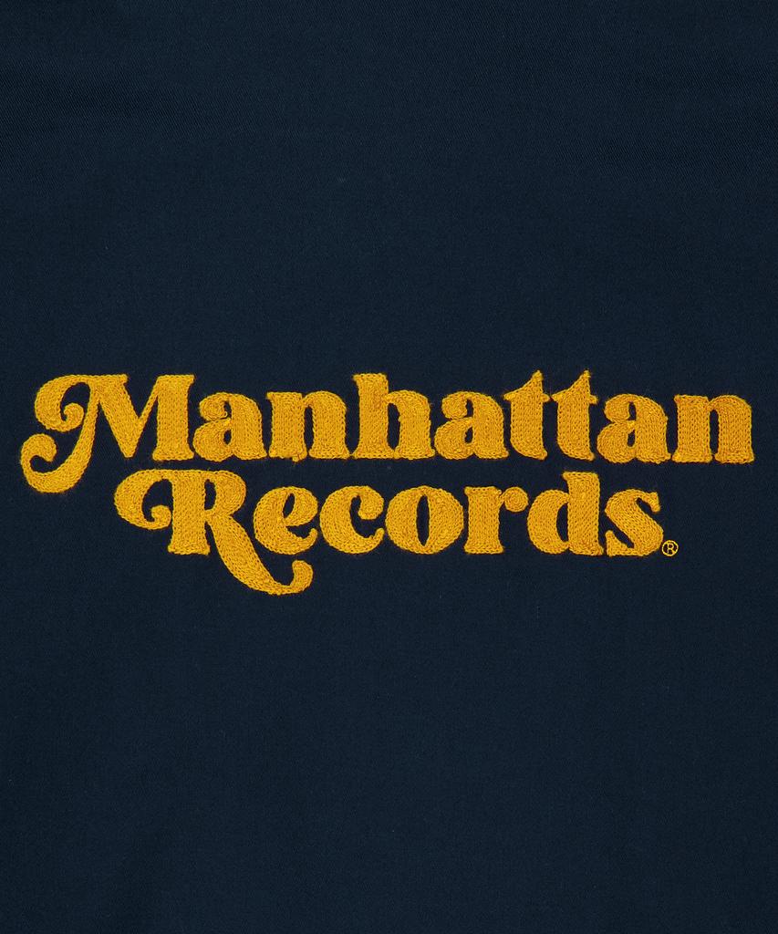 Manhattan Records Mr Team Drizzler Jacket - Navy