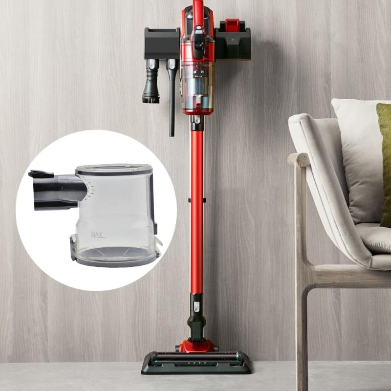 Universal High Capacity Dust Cup For Wireless Vacuum Cleaners Plastic Construction Dust Container Filtration System