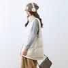 Feather 90 White Duck Down Simple and Versatile Autumn and Winter New Solid Color Women's Vest Warm Down Vest