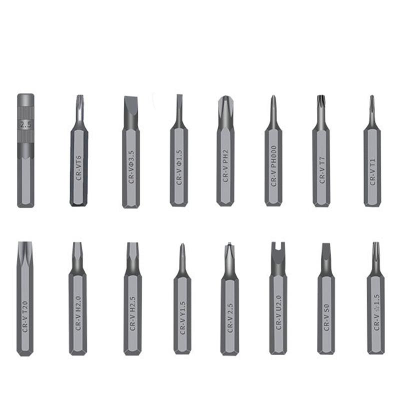 Multifunctional 66 Piece Screwdriver Kit with Magnetic Design and Carrying Case for Easy Screw Handling Repair Tools