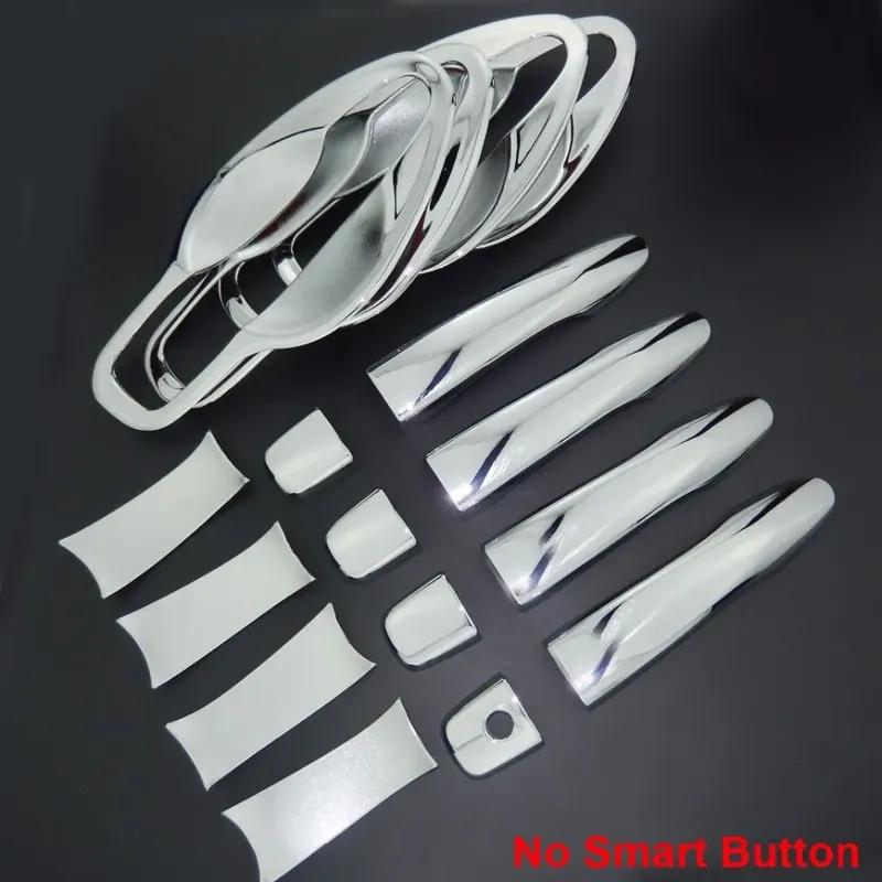 For Nissan Qashqai J11 2013-2018 ABS Chrome Side Door Handle Cover & Door Bowl Cover 2014 2015