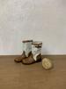 British Retro Western Cowboy Boots Women's New Color Matching Outer Wear Medium Boots Knight Martin Boots