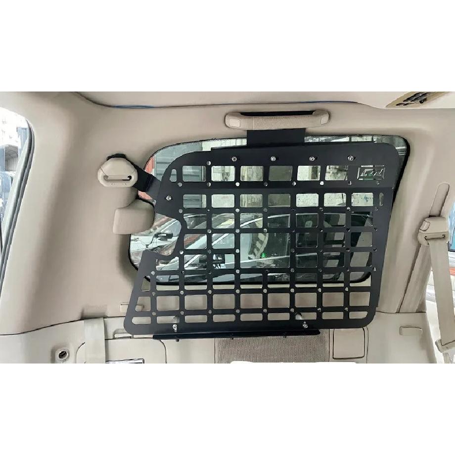 For Toyota Land Cruiser J100 1999-2007 Side Window Shelf Car Rear Trunk Debris Rack Molle panel Fit for Lexus LX470 1999-2007