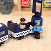 DYS Voice Broadcast Plastic Electric Train Children Kids Toy Gift with 2 Passengers