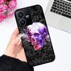 Pour Vivo Y22 4G Coque V2207 V2206 Y22s Impression Couleur Mat TPU Silicone Souple Housse de Téléphone Pour Vivo Y35 4G Pare-chocs Anti-choc Fundas
