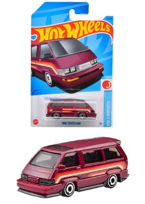 Hot Wheels Basic Car 1986 Toyota Van anos e HNK68 [3 acima]
