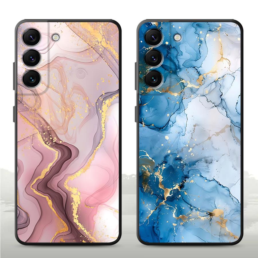 Marble Phone Case for Samsung Galaxy A51 A52 A52s A53 A54 A55 A71 A72 A21s A31 A41 A16 A50 A70s Luxury Cover