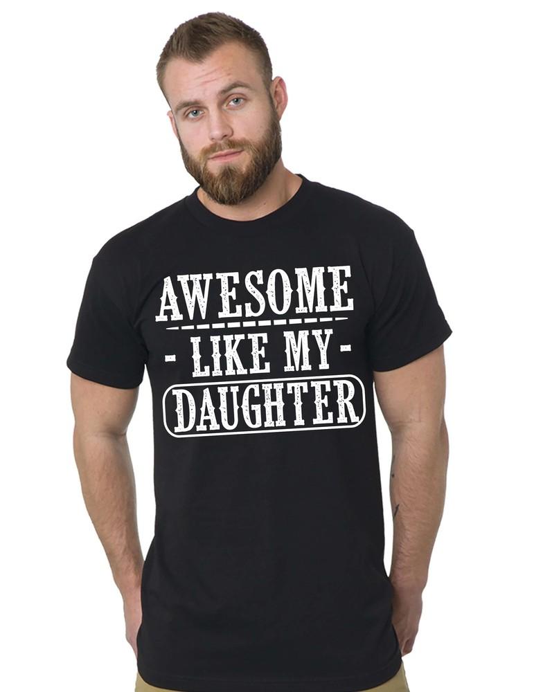 

Футболка для отца, футболка на День отца, футболка для папы и дочери, крутой как моя дочь XL