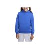Nike Standard Issue Dri-Fit Comfortable Breathable Long Sleeve Hoodie Kids Hoodies Royal-Blue Light-Ivory FZ5024-480