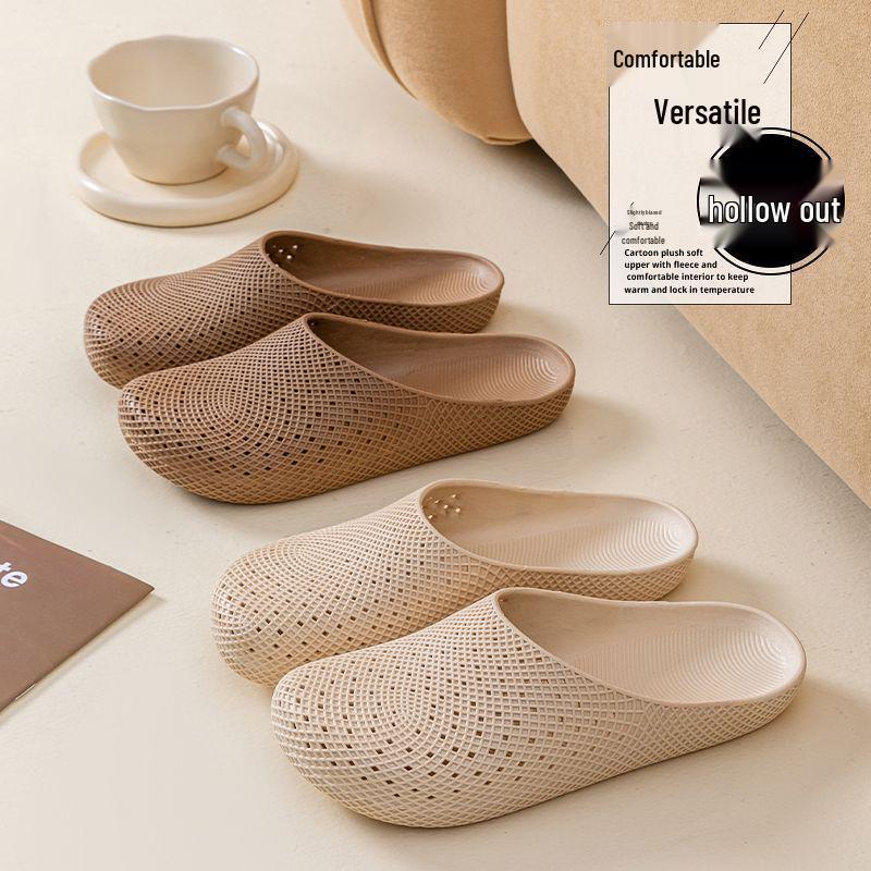 Women's Closed-Toe Breathable Mesh Clogs - Summer Outdoor & Indoor Sandals