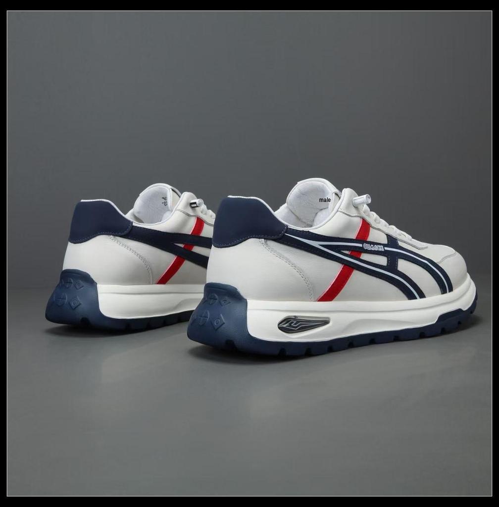 Men's Trendy Casual White Sneakers 2025 - Autumn Fashion Versatile Youth Sports Shoes