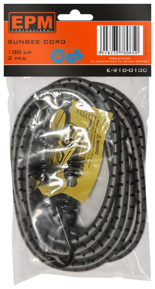 UNIVERSAL ELASTIC TIE 8MM*100CM - E-910-0100