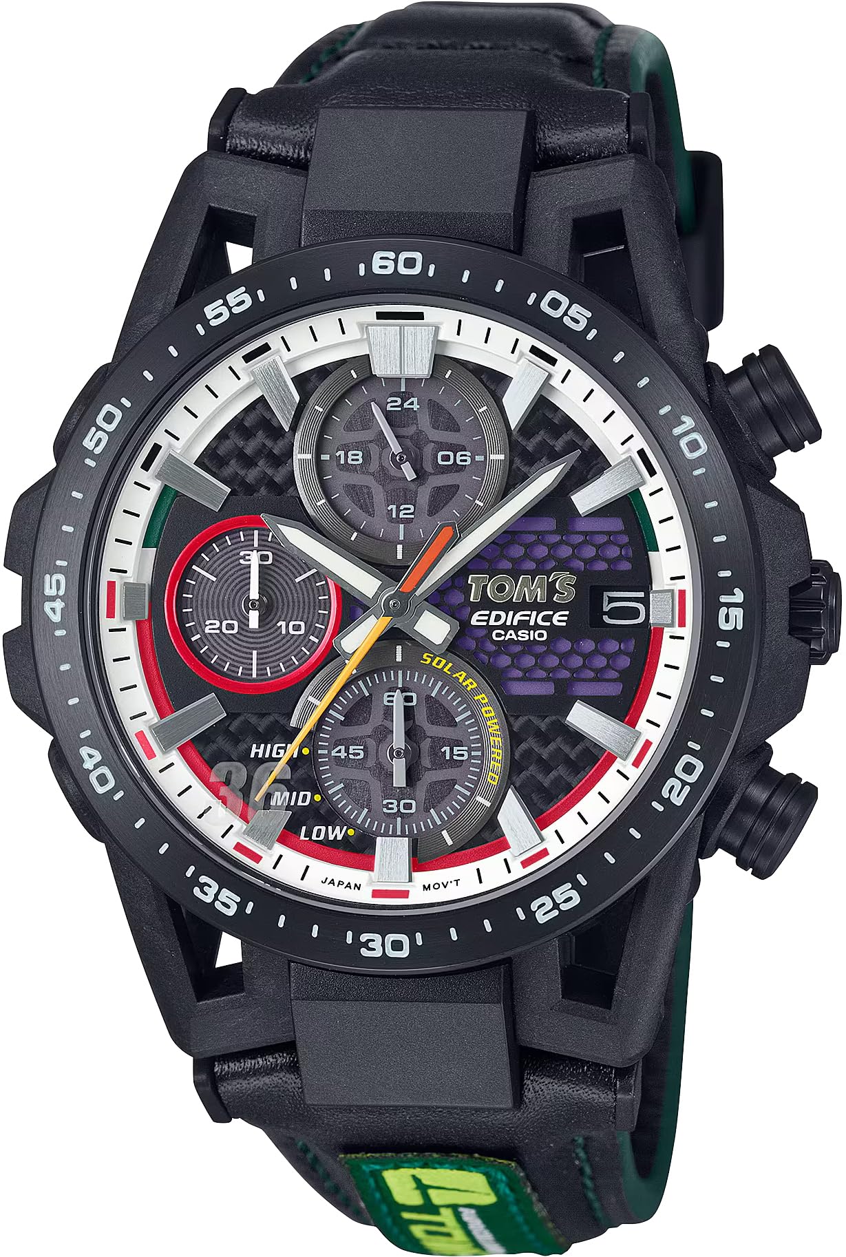 

CASIO Edifice EDIFICE Watch 50TH ANNIVERSARY EDITION SOSPENSIONE Sapphire Glass Overseas Model [Casio] Men s TOM’S EFS-S641TMS-1A [Used] чорний