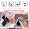 8PCS Rug Pad Grippers Heart-Shaped PU Nano Non Slip Rug Pad Carpet Fixed Sticker,80mm*80mm