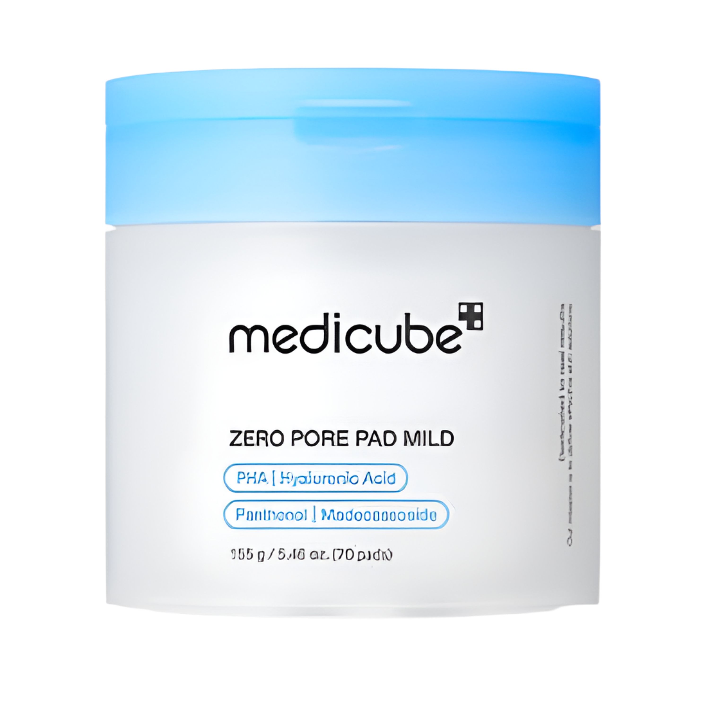 MEDICUBE Zero Pore Pad Mild 70 Sheets – Low-Irritation Exfoliating & Pore Care Pads