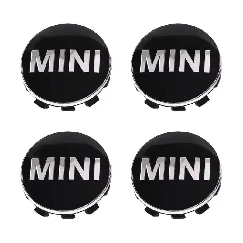 4pcs 56mm 54mm Car Wheel Center Hub Cap Badge Emblem Sticker For BMW Mini Cooper One S JCW R50 R53 R55 R56 R57 R60 F55 F56