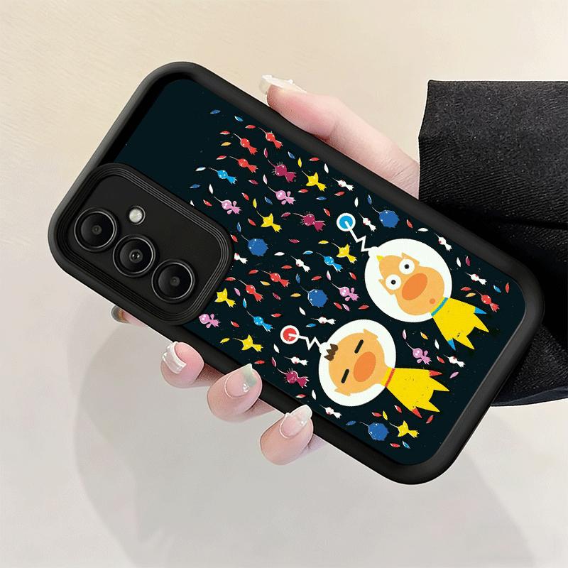Phone Case for Samsung Galaxy S26 S25 Ultra S24 FE P-Pikmins Cute Game Shell S23 Plus S22 + S21 S20 5G Soft Silicone Funda