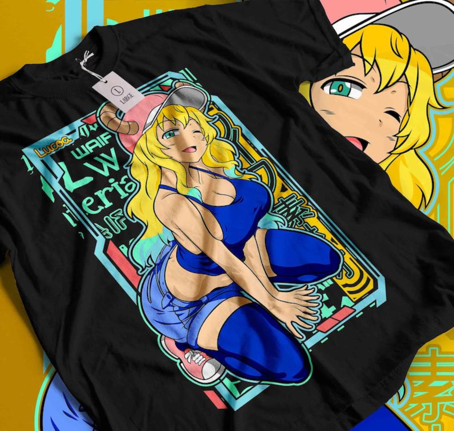 Unisex Heavy Cotton Tee Miss Kobayashi s Dragon Maid, Cosplay, Anime, Manga, Adult T-Shirt 3XL