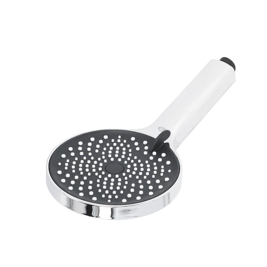 Ręczna główka prysznicowa Wysokociśnieniowa Gwint G1/2 ABS Elektroplaterowana Główka Prysznicowa do Łazienki Srebrna