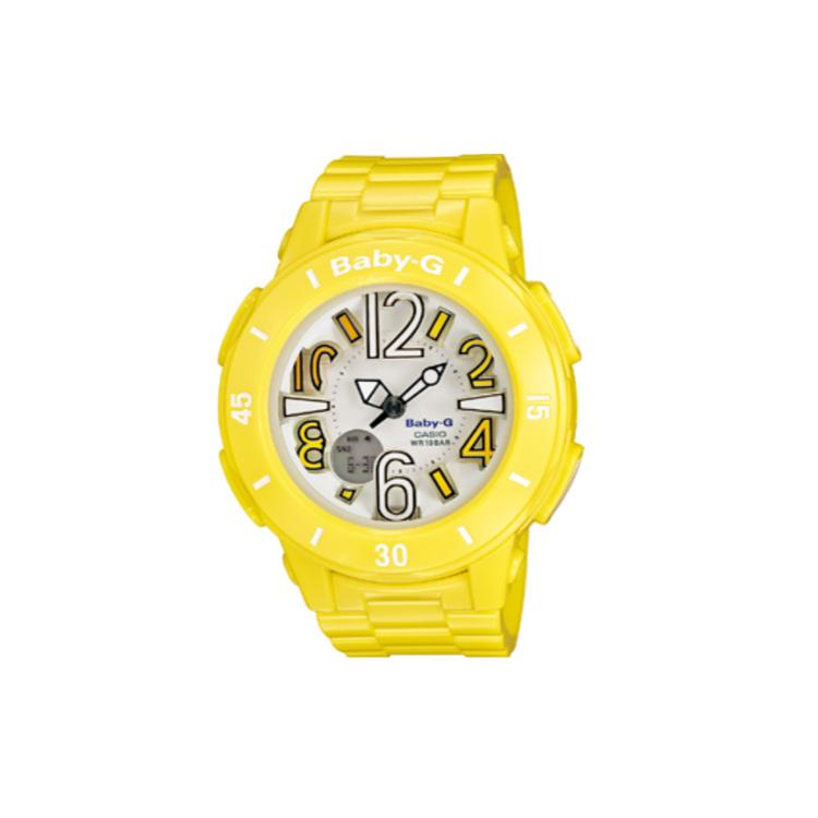 CASIO Women s BABY-G White Watch BGA-170-9B BGA-170-9B Bright Yellow Band