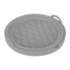 Fryer Silicone Liner Foldable Round Wavy Stripe Heat Resistant Reusable Fryer Pot for Fryer Accessory