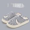 Jie Liya Plush Cotton Slippers: Non-Slip, Warm Indoor & Outdoor Wear for Men & Women - Perfect for Autumn & Winter