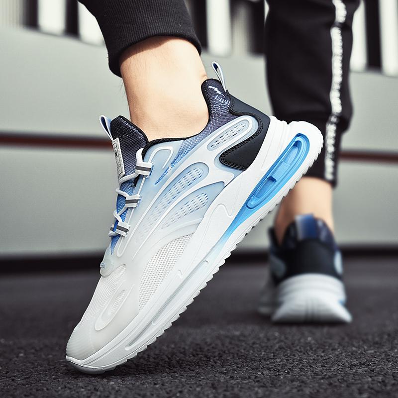 Men's Thick Sold Sports and Casual Shoes Are Lightweight  Slip Resistant  Wear-resistant  and Suitable for All Seasons Outdoors