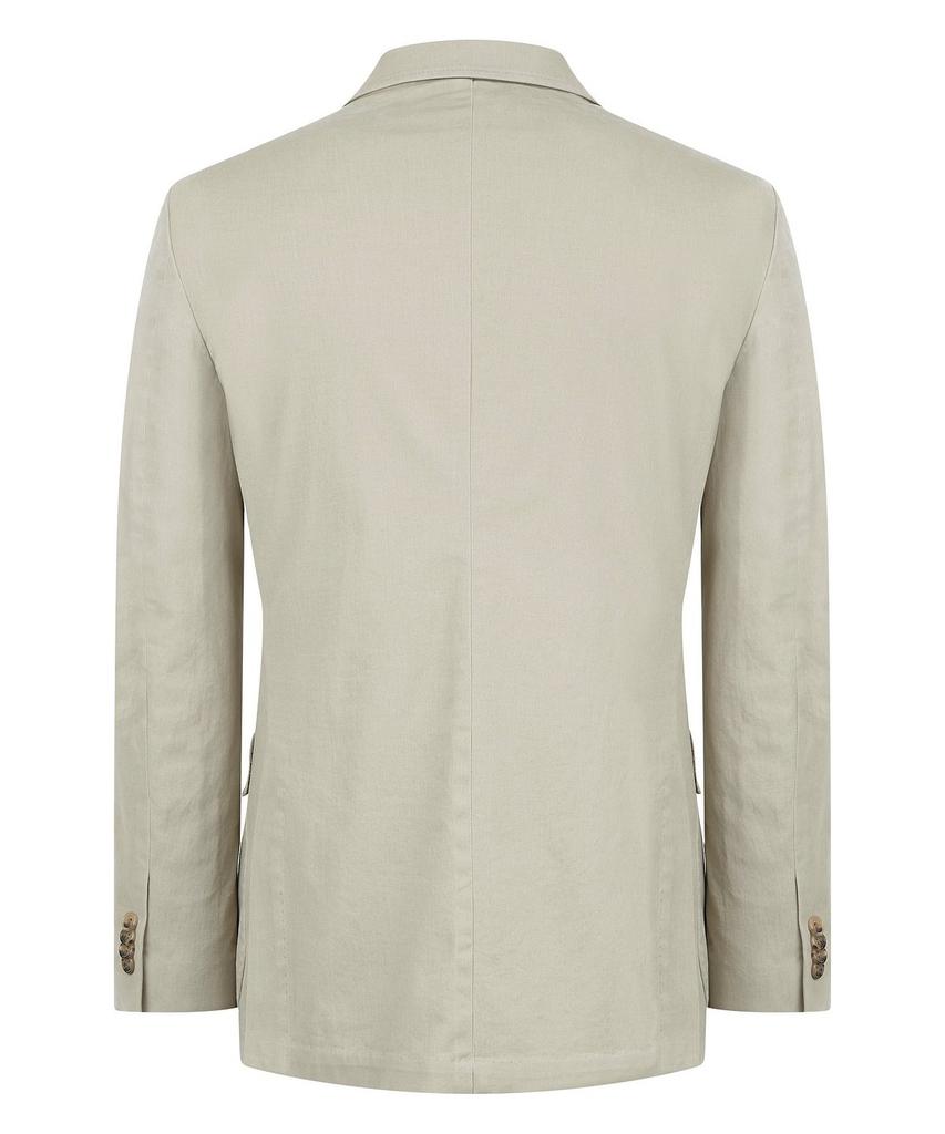 Man On The Boon Stretch Cotton Garment Washed Jacket_Beige 4714102001