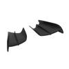 Pair Race Motorcycle Side Fairing Winglet Splitter Black For Honda Yamaha Suzuki