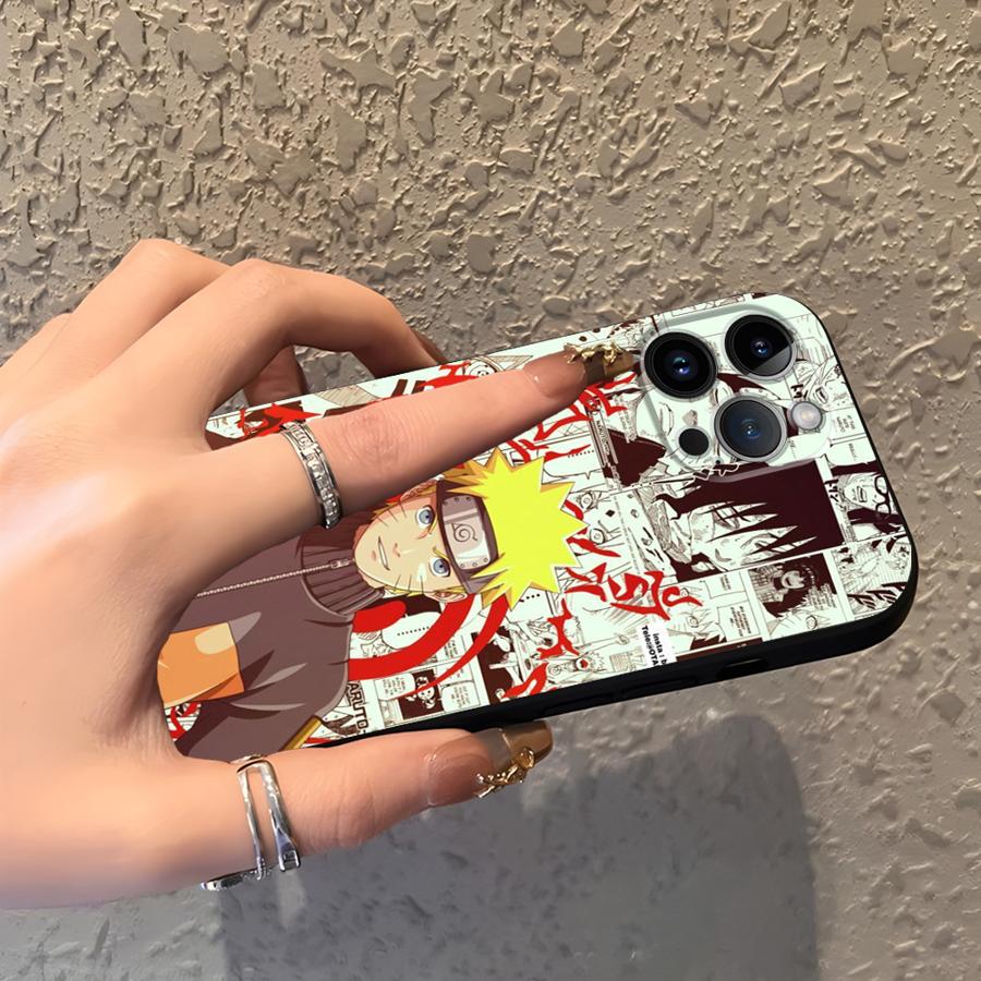 Phone Case for Apple iPhone Air 17 Pro Max 11 16 XR XS MAX 12 14 15 Pro 7 8 13 Funda Phone Cover Cool Narutos