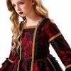 Halloween Child Vampire Costume For Kids With Spandex Fabric For Stage Performance