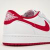 Baskets Unisexe Air Jordan 1 Retro Low OG University Red Blanc CZ0790-161