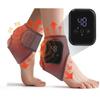 Cordless Electric Ankle Heating Pad Rechargeable Vibration Foot Ankle Massager Hot Compress Ankle Joint Therapy Device
